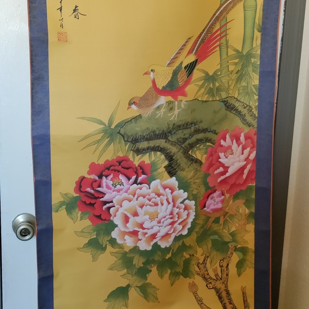 Beautiful Asian Scroll painting